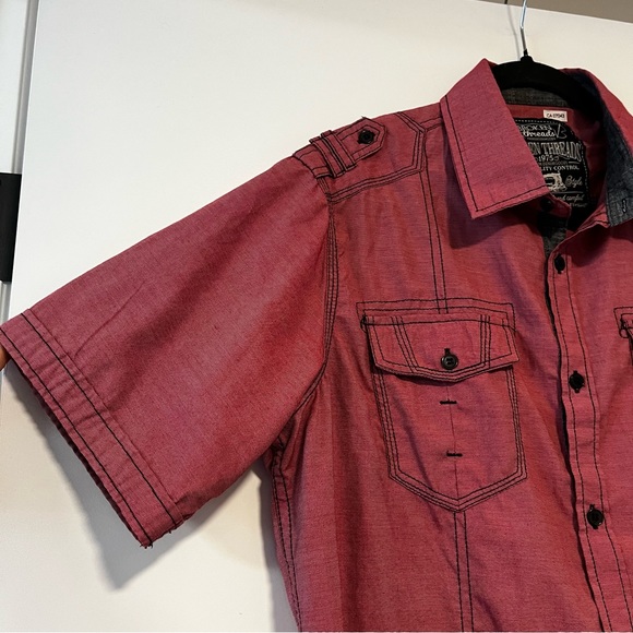 Broken Threads | Button Up Tee Shirt - Picture 2 of 12